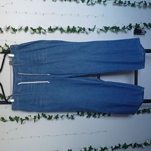 TORRID PULL ON WIDE LEG JEAN